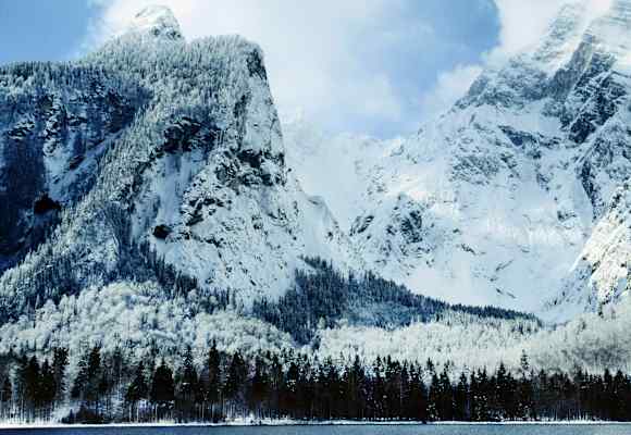 Königssee im Berchtesgadener Land in Bayern