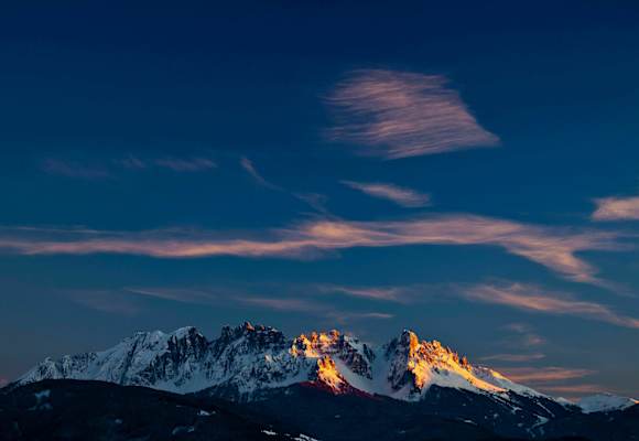 Eggental: Latemar in den Dolomiten