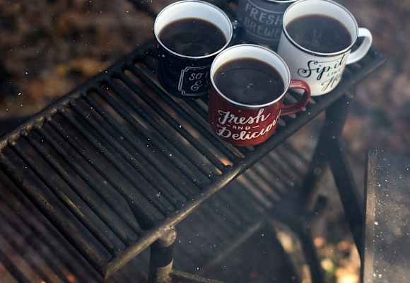 Outdoor-Kaffee