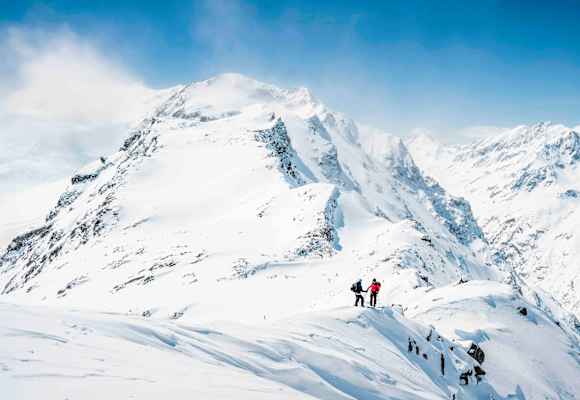 Anstieg zum Mittagskogel, Pitztaler Gletscher