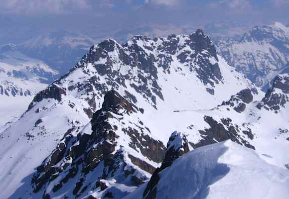 Rätikon in Graubünden: Blick vom Madrisahorn
