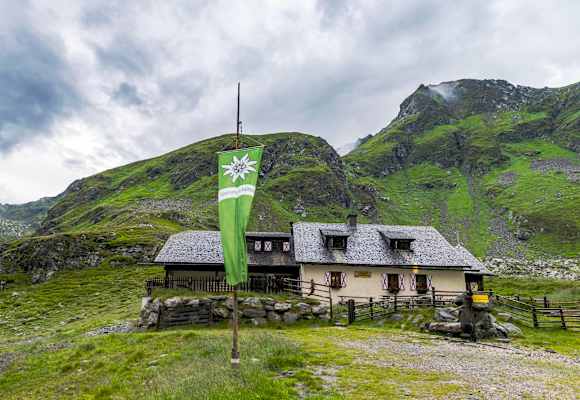 Die Landawirseehütte bei Schladming in der Steiermark