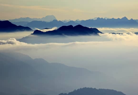 Nagelfluhkette in den Allgäuer Alpen