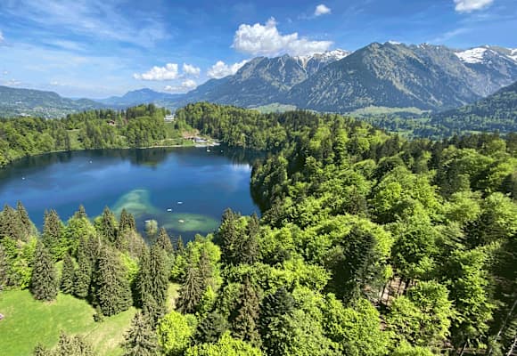 Freibergsee Oberstdorf Allgäu