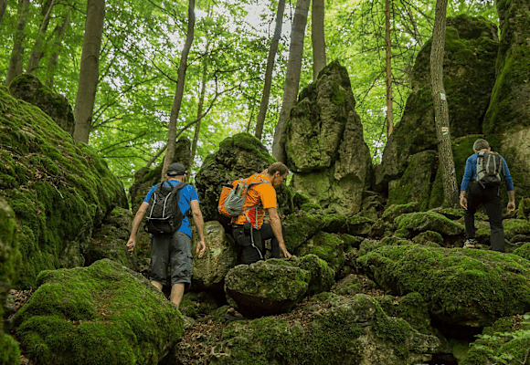 Outdoortag Plech: Wandern im Naturpark Fränkische Schweiz in Bayern