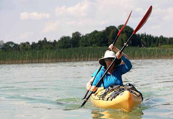 Wassersport: Paddeln auf heimischen Seen und Flüssen