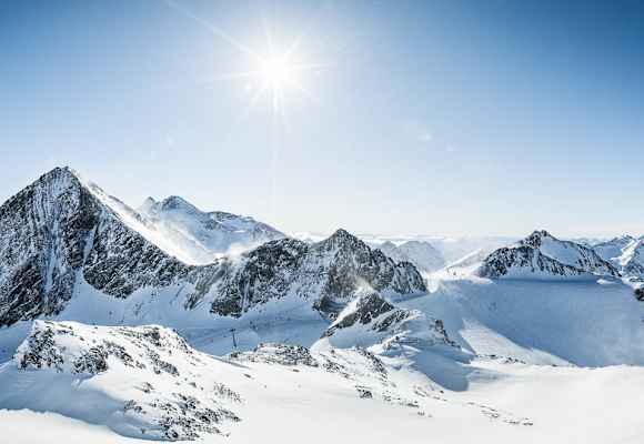 Panorama Stubaier Gletscher