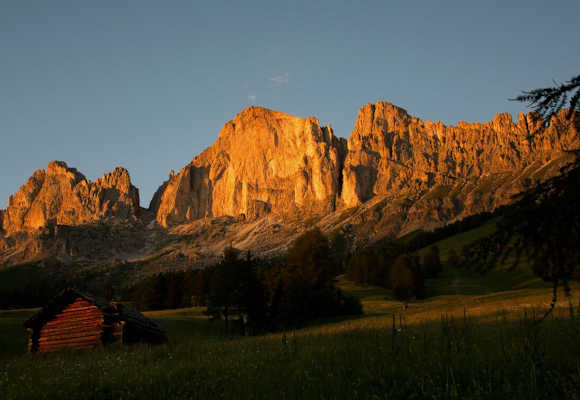Latemar im Abendlicht