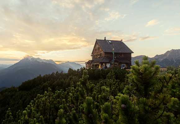 Peter-Wiechenthaler-Hütte in den Berchtesgadener Alpen in Salzburg