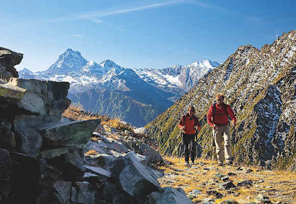 Passo Dar Loup mit Monviso