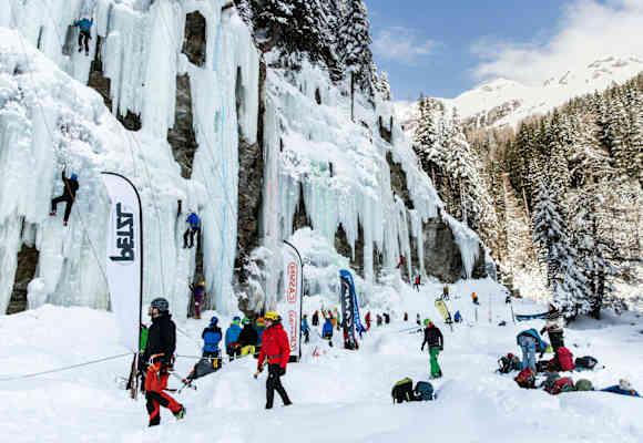 Eiskletterfestival im Eispark Osttirol