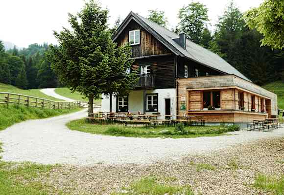 Das Schutzhaus Vorderötscher