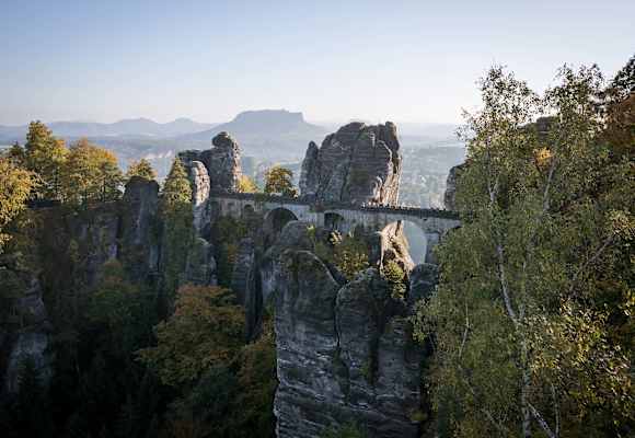 Blick auf eine alte Burg
