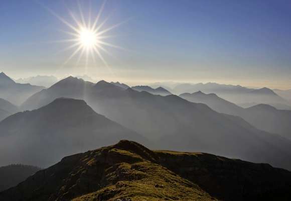 Blick ins Karwendel: Bergtour auf den Schafreuter an der Grenze von Bayern und Tirol