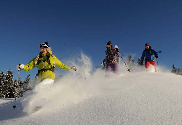 Schneeschuhtour bei Reit im Winkl