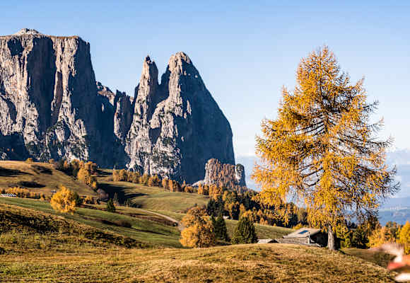 Seiser Alm im Herbst