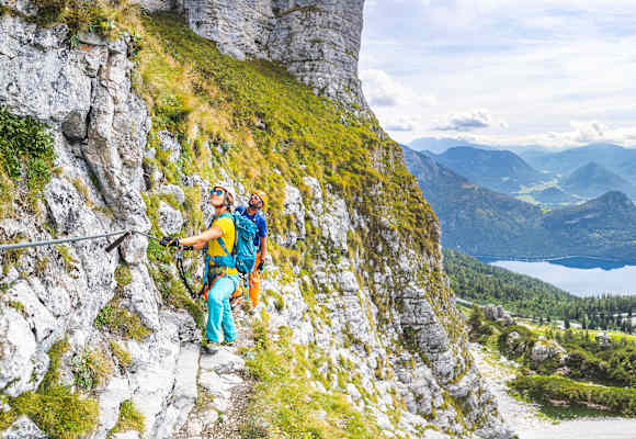 Klettersteige an Seen, Sisi-Klettersteig