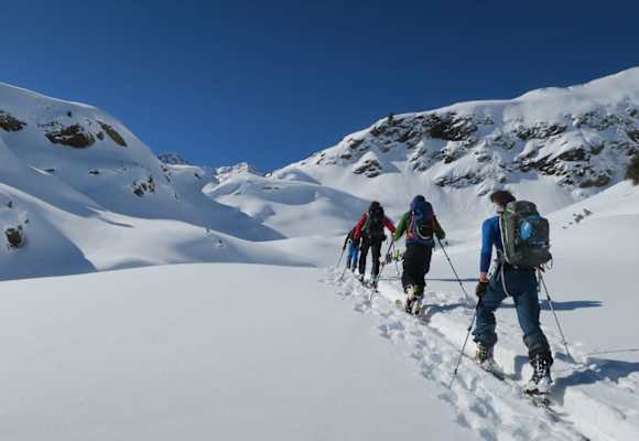 Skitourengeher, Alpenverein Tipps