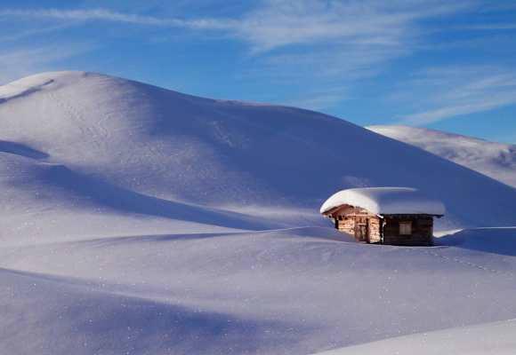 Rätikon: Winterlandschaft rund um St. Antönien im Prättigau
