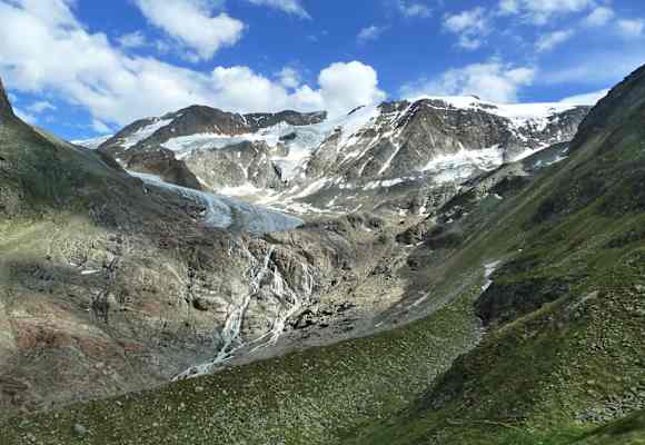 Der Taschachferner in den Ötztaler Alpen