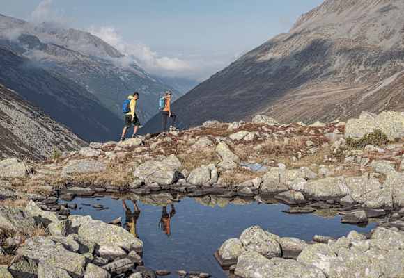 Die ungeführten Alpenüberquerungen geben dir mehr Freiheit für deine individuellen Wanderbedürfnisse.