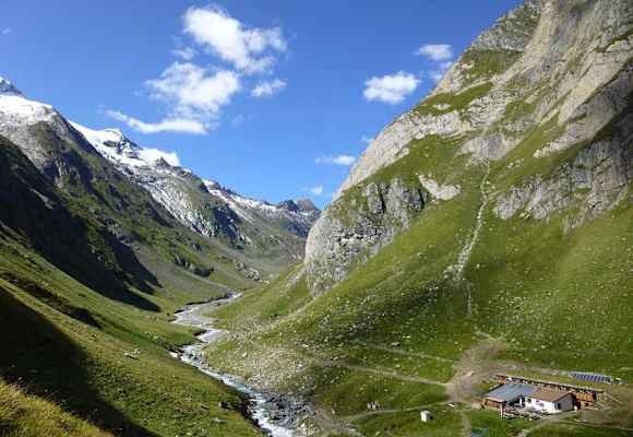 Umbaltal mit Clarahütte