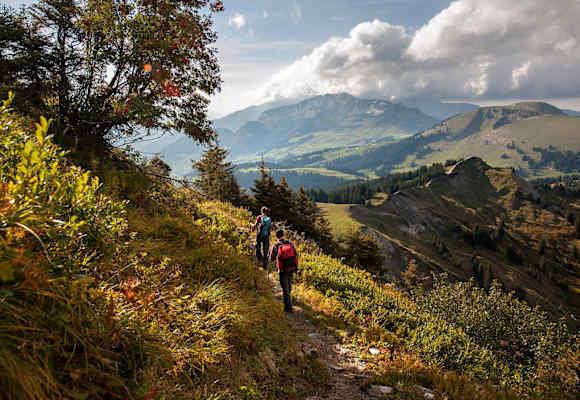 Auf dem Toggenburger Höhenweg (2. Etappe)