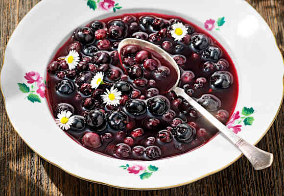 Heidelbeersuppe à la Eng Alm