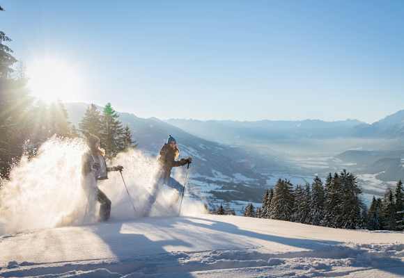 Abseits des Trubels genießt man den Winter von seiner stillen Seite.