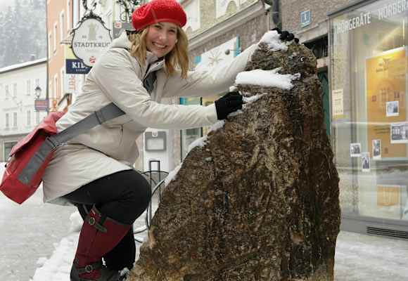 Winterliche Stadtwanderung: Hallein in Salzburg