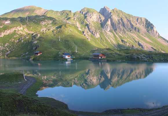 Zürsersee im Lechquellengebirge