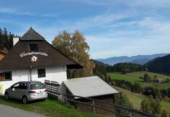 Die Sonnleitner Hütte in den Seckauer Alpen