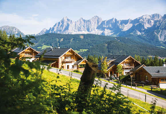Das Almdorf Reiteralm auf 1.200m Höhe