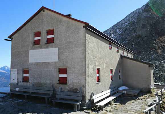 Chemnitzer Hütte oder Nevesjochhütte
