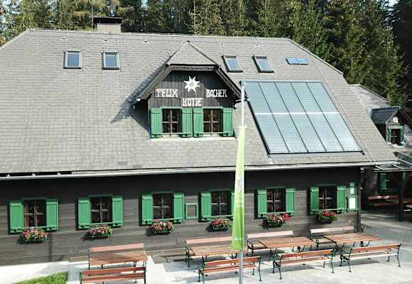 Felix-Bacher-Hütte von aussen