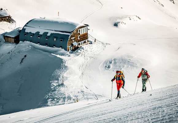 Von der Stüdlhütte mit den Skiern auf den Großglockner