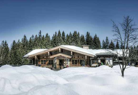 Die Kala-Alm ist auch im Winter ein beliebtes Ausflugsziel