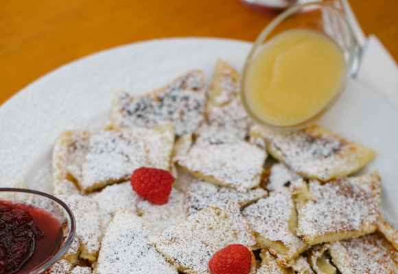 Kaiserschmarren auf der Seurasas Hütte