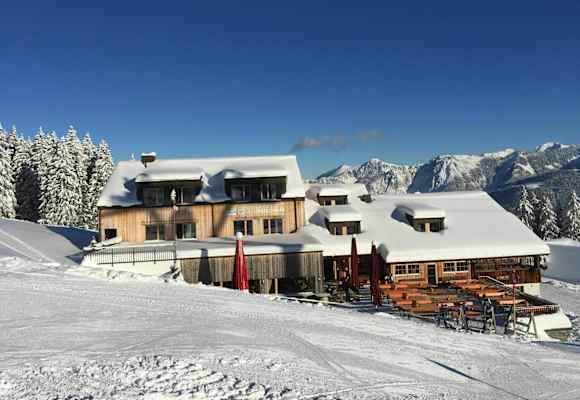 Das Haus Matschwitz hat auch im Winter geöffnet.