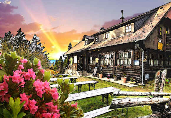 Herrgottschnitzer Hütte 