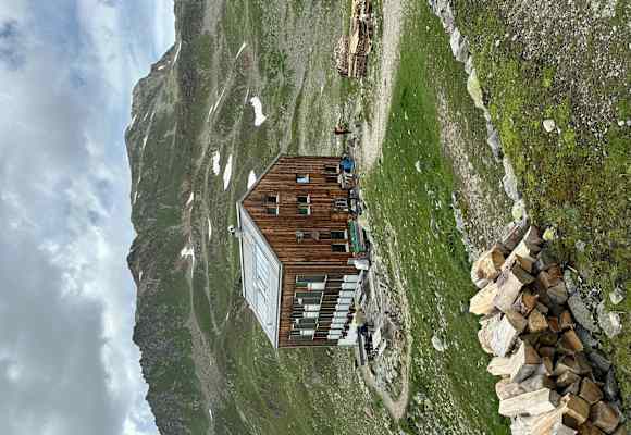 Blick auf die Keschhütte