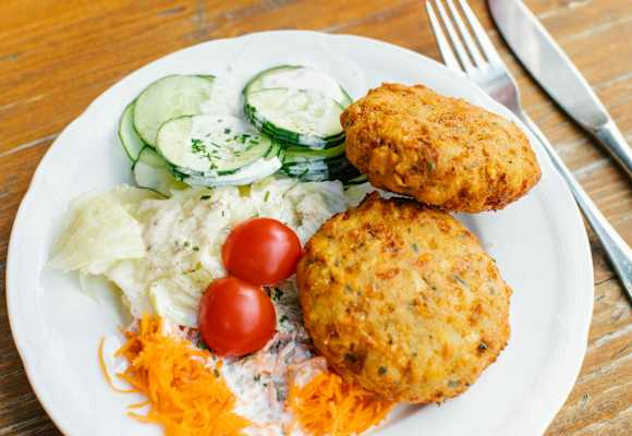Kaspressknödel auf der Karröster Alm