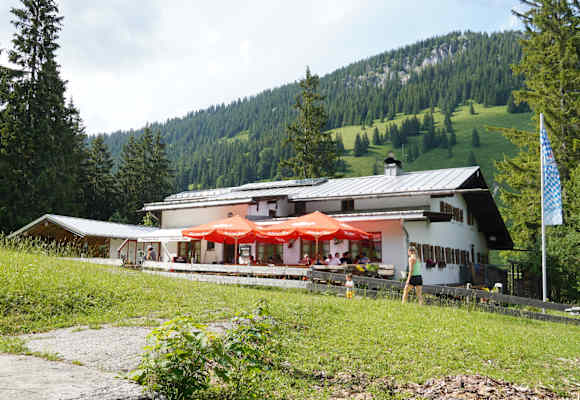 Die Mitteralm im Sommer