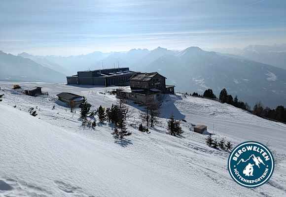 Das Patscherkofelhaus hoch über Innsbruck