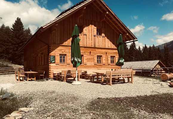 Die Kräutlhütte am Fanningber bei Mariapfarr im Salzburger Lungau