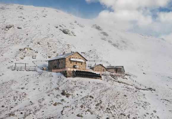 Radlseehütte im Winter