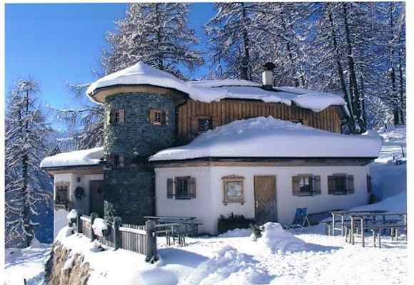 Die Stabanthütte im Winter