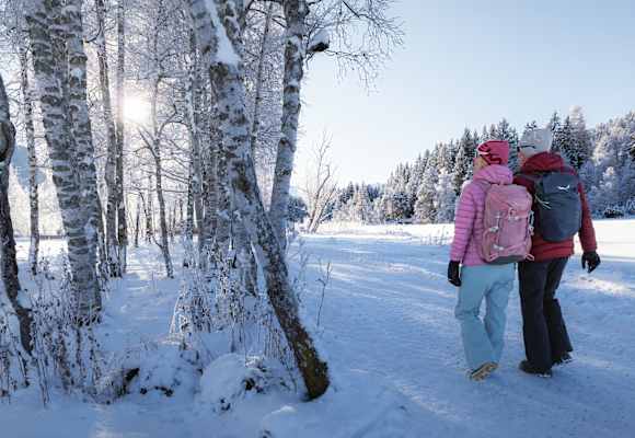 Winterwandern in der Region Seefeld