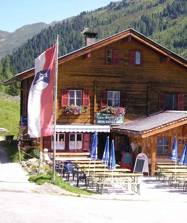 Die Steineralm im Sommer