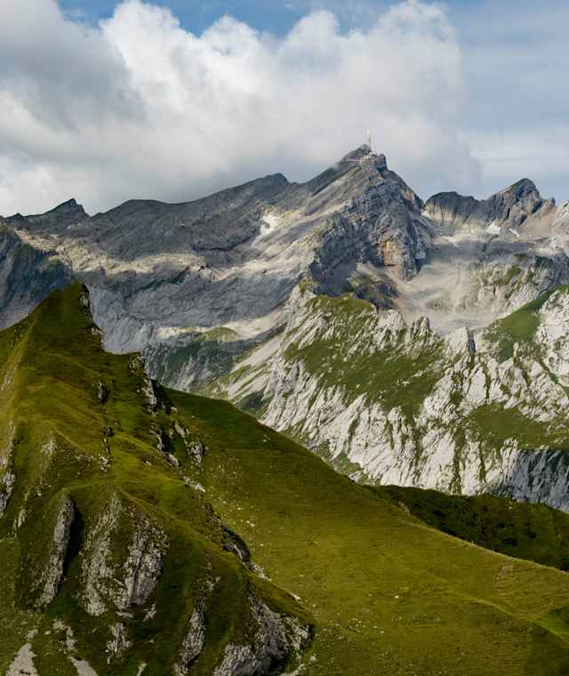 Blick auf die Meglisalp